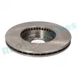 Jeu de 2 disques de frein avant RAP BRAKES R-D0912 - Visuel 3