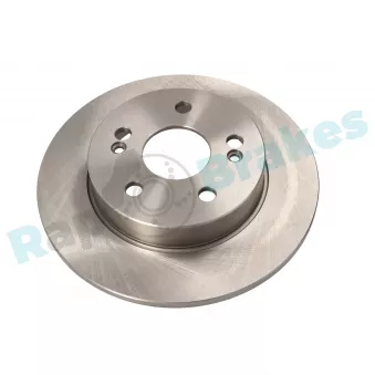 Jeu de 2 disques de frein arrière RAP BRAKES R-D0915