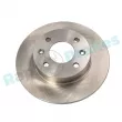 Jeu de 2 disques de frein avant RAP BRAKES R-D0918 - Visuel 1