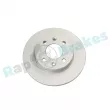 Jeu de 2 disques de frein avant RAP BRAKES R-D0919C - Visuel 1