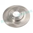 Jeu de 2 disques de frein arrière RAP BRAKES R-D0921 - Visuel 1