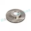 Jeu de 2 disques de frein avant RAP BRAKES R-D0923 - Visuel 3