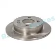 Jeu de 2 disques de frein arrière RAP BRAKES R-D0925 - Visuel 2