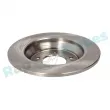 Jeu de 2 disques de frein arrière RAP BRAKES R-D0927 - Visuel 3