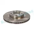 Jeu de 2 disques de frein avant RAP BRAKES R-D0929 - Visuel 2