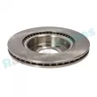 Jeu de 2 disques de frein avant RAP BRAKES R-D0929 - Visuel 3