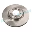 Jeu de 2 disques de frein avant RAP BRAKES R-D0930 - Visuel 1