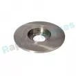 Jeu de 2 disques de frein arrière RAP BRAKES R-D0931 - Visuel 3