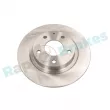 Jeu de 2 disques de frein arrière RAP BRAKES R-D0933 - Visuel 1