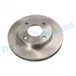 Jeu de 2 disques de frein avant RAP BRAKES R-D0935 - Visuel 1