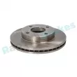 Jeu de 2 disques de frein avant RAP BRAKES R-D0935 - Visuel 2