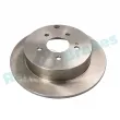 Jeu de 2 disques de frein arrière RAP BRAKES R-D0937 - Visuel 1