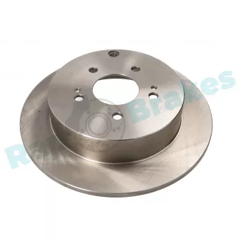 Jeu de 2 disques de frein arrière RAP BRAKES R-D0937