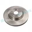 Jeu de 2 disques de frein avant RAP BRAKES R-D0938 - Visuel 1
