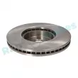 Jeu de 2 disques de frein avant RAP BRAKES R-D0938 - Visuel 3