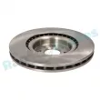 Jeu de 2 disques de frein avant RAP BRAKES R-D0940 - Visuel 3