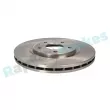 Jeu de 2 disques de frein avant RAP BRAKES R-D0942 - Visuel 2