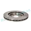 Jeu de 2 disques de frein avant RAP BRAKES R-D0942 - Visuel 3