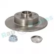 Jeu de 2 disques de frein arrière RAP BRAKES R-D0944 - Visuel 1