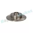 Jeu de 2 disques de frein arrière RAP BRAKES R-D0945 - Visuel 2