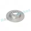 Jeu de 2 disques de frein arrière RAP BRAKES R-D0947C - Visuel 2