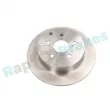Jeu de 2 disques de frein arrière RAP BRAKES R-D0948 - Visuel 1