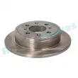 Jeu de 2 disques de frein arrière RAP BRAKES R-D0949 - Visuel 2