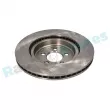 Jeu de 2 disques de frein avant RAP BRAKES R-D0952 - Visuel 3