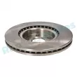Jeu de 2 disques de frein avant RAP BRAKES R-D0953 - Visuel 3