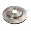 Jeu de 2 disques de frein arrière RAP BRAKES R-D0954 - Visuel 1