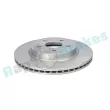 Jeu de 2 disques de frein arrière RAP BRAKES R-D0954C - Visuel 2