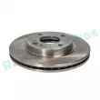 Jeu de 2 disques de frein avant RAP BRAKES R-D0955 - Visuel 2