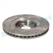 Jeu de 2 disques de frein avant RAP BRAKES R-D0956 - Visuel 3