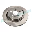 Jeu de 2 disques de frein arrière RAP BRAKES R-D0957 - Visuel 1