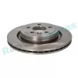 Jeu de 2 disques de frein arrière RAP BRAKES R-D0957 - Visuel 2