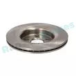 Jeu de 2 disques de frein arrière RAP BRAKES R-D0957 - Visuel 3