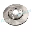 Jeu de 2 disques de frein avant RAP BRAKES R-D0958 - Visuel 1