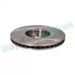 Jeu de 2 disques de frein avant RAP BRAKES R-D0959 - Visuel 3