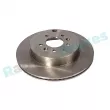 Jeu de 2 disques de frein arrière RAP BRAKES R-D0962 - Visuel 2