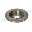 Jeu de 2 disques de frein arrière RAP BRAKES R-D0962 - Visuel 3
