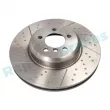 Jeu de 2 disques de frein avant RAP BRAKES R-D0966 - Visuel 1