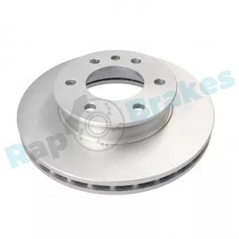Jeu de 2 disques de frein avant RAP BRAKES R-D0972C