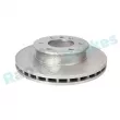 Jeu de 2 disques de frein avant RAP BRAKES R-D0972C - Visuel 2