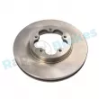 Jeu de 2 disques de frein avant RAP BRAKES R-D0973 - Visuel 1