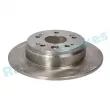 Jeu de 2 disques de frein arrière RAP BRAKES R-D0974 - Visuel 2
