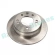 Jeu de 2 disques de frein arrière RAP BRAKES R-D0976 - Visuel 1