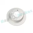 Jeu de 2 disques de frein arrière RAP BRAKES R-D0976C - Visuel 1