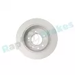 Jeu de 2 disques de frein arrière RAP BRAKES R-D0976C - Visuel 3