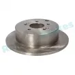 Jeu de 2 disques de frein arrière RAP BRAKES R-D0977 - Visuel 2