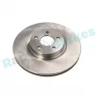 Jeu de 2 disques de frein avant RAP BRAKES R-D0982 - Visuel 1